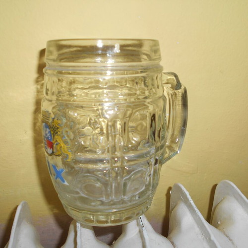 Fix promotional beer glass used, 1970s