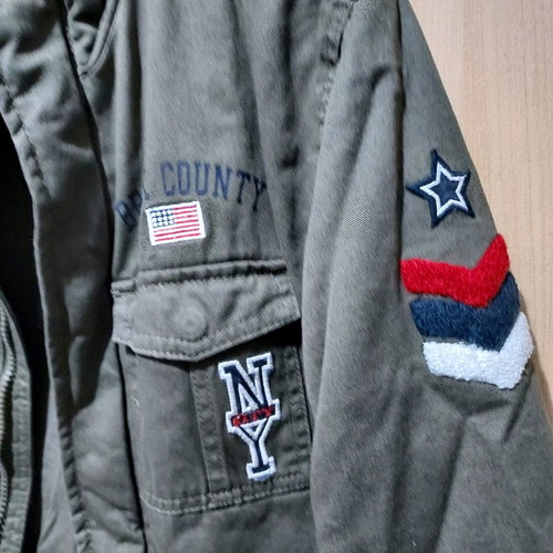 Orchestra boys jacket used, khaki, size 10 years
