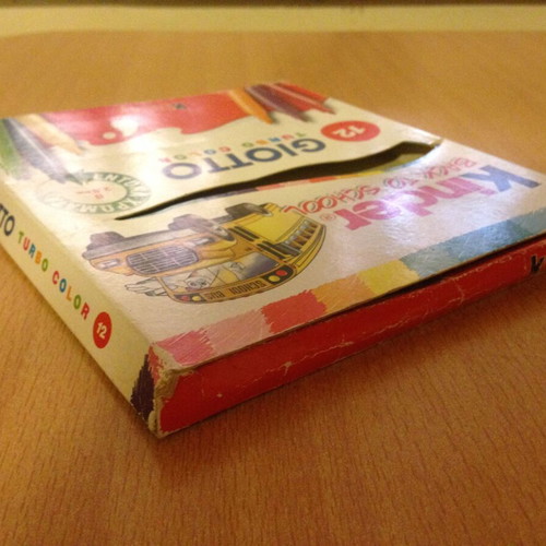 Kinder Back To School Giotto Vintage Marker Set used