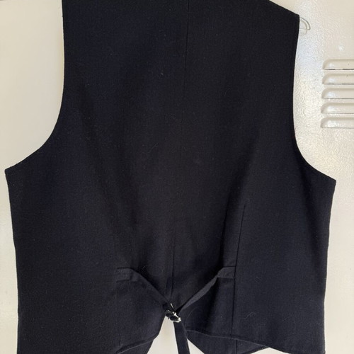 Berto Lucci vest used, slim fit, dark blue, size XL (fits L)