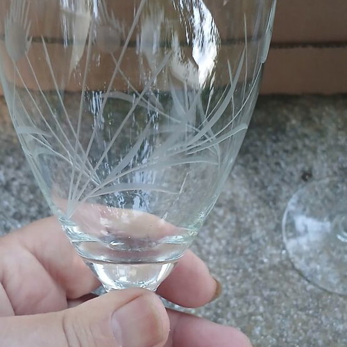 Set of 2 vintage Corona glasses from the 60s