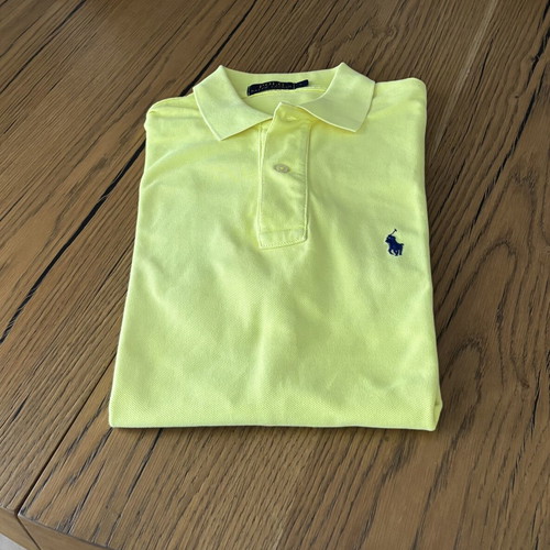 Ralph Lauren Polo Shirt Small Like New Yellow