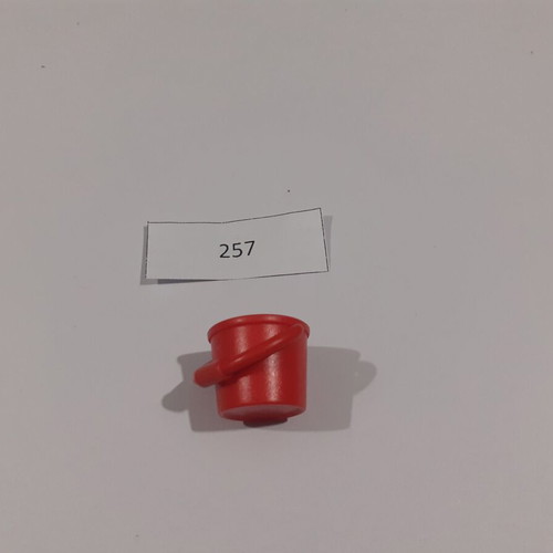 Playmobil red bucket 257