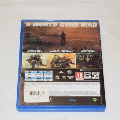 Mad Max PS4 game