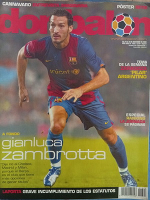 Don Balon Magazine Issue 4-10/12/2006 like new with Betis poster