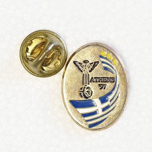 Athens '97 World Athletics Championship pin used