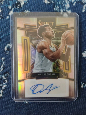 2023-24 Select Ochai Agbaji autograph като нова