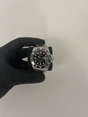 Seiko mod automatic wristwatch, 40mm, ceramic bezel, sapphire crystal
