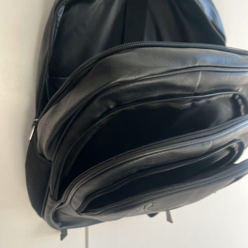 Backpack bag new, black with laptop compartment and multiple pockets