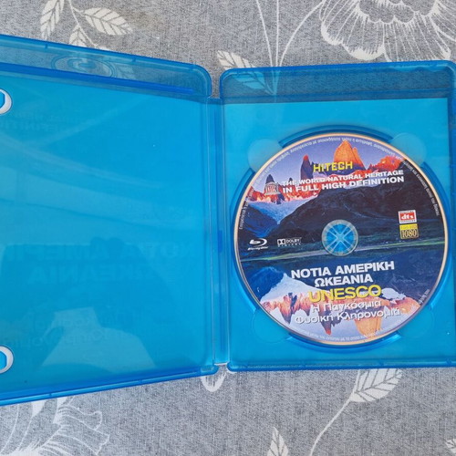UNESCO The World Natural Heritage Blu-Ray like new, documentary