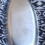 Metal serving tray