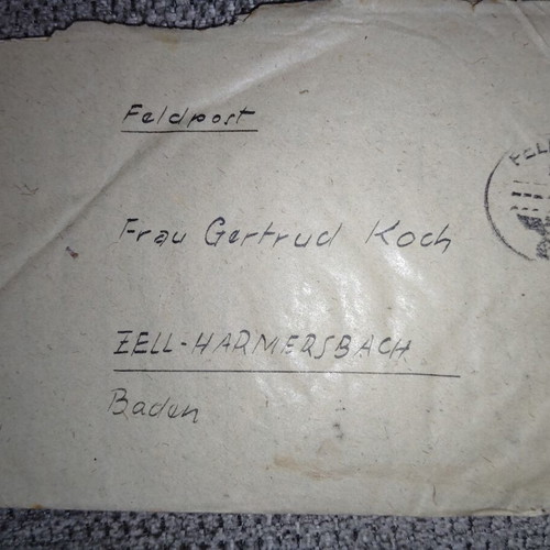 Set of 8 Feldpost envelopes and letters 1942, Eastern Front, new
