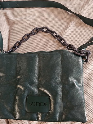 Verde crossbody bag like new, green, 30cm x 24cm