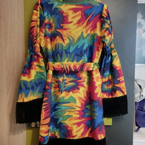 Carnival costume with fringes like new size 40/42