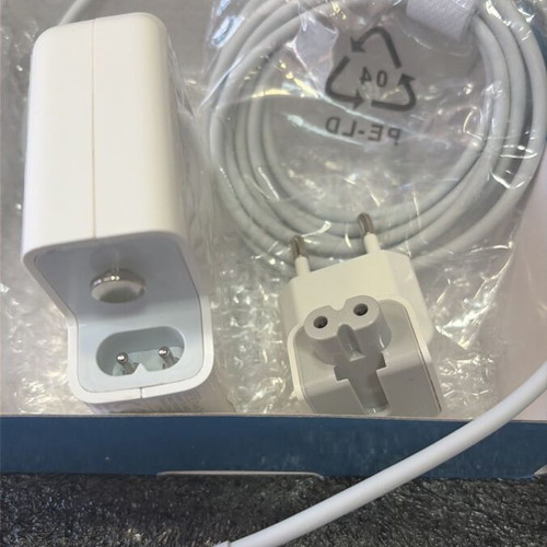 67W Type-C Dual Charger New, Model TJ-343C with Cable and EU Plug