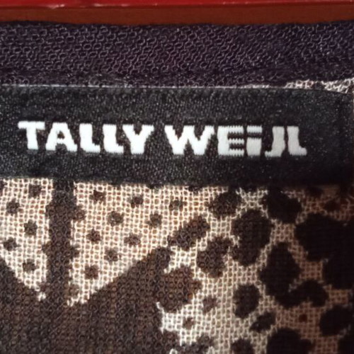 Tally Weijl Poncho Blouse with Black Fringes new