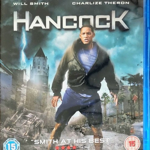 Hancock Blu-ray like new, dubbed