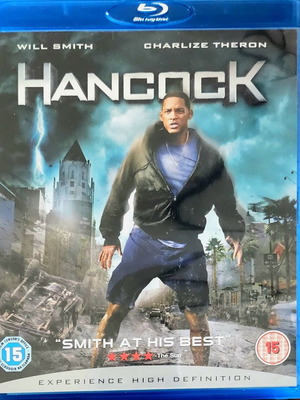 Hancock Blu-ray like new, dubbed