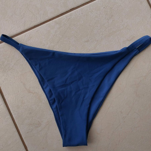 Shein women's bikini bottom like new, blue, size M