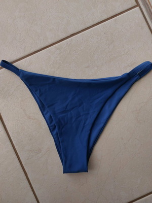 Shein women's bikini bottom like new, blue, size M