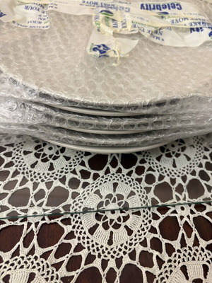 Σετ 6 μεγάλα πιάτα IKEA, 10εκ