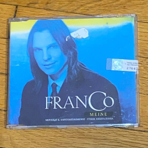 Franco rare CD single Meine cover pop 00s