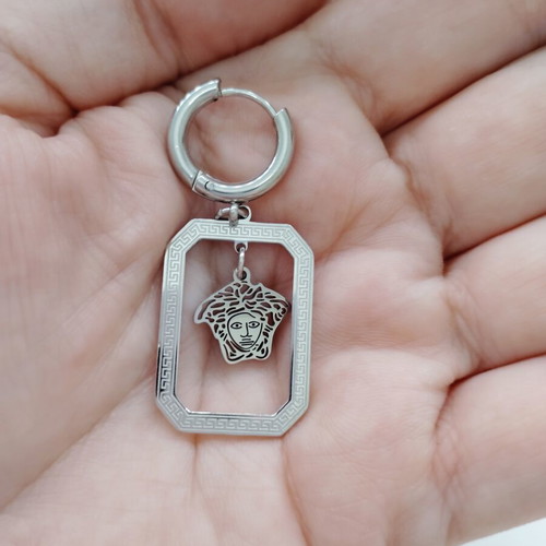 Dangling earrings silver, new
