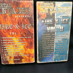 VHS Metal Invader Fire and Ice vol. 1 και vol. 2 μεταχειρισμένα, σετ 2 τεμαχίων