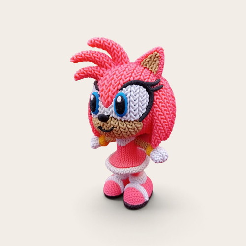Amy Rose Sonic the Hedgehog 3D printed figure