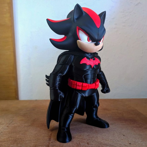 Shadow the Bat-Hedgehog figure Sonic x Batman collectible