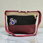 Handmade multicolor shoulder bag like new