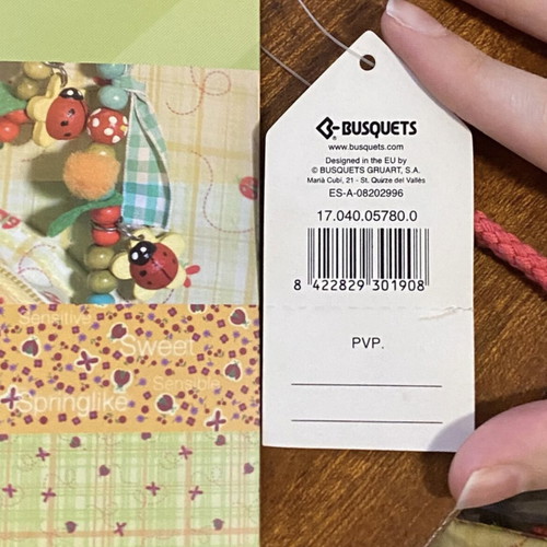 Busquets Y2K kids spring purse with floral and cherry print