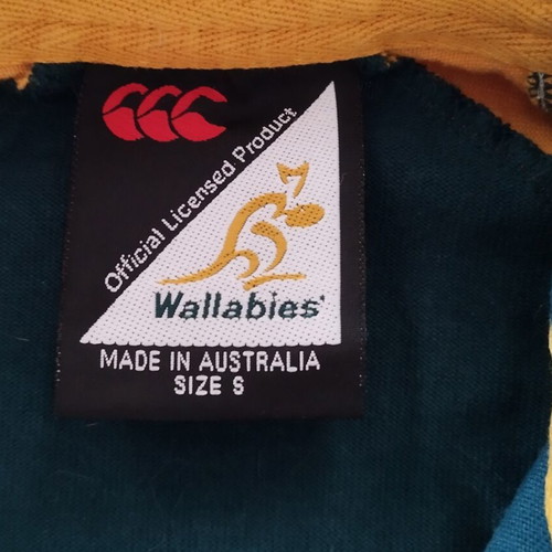 Australia Wallabies Rugby Jersey 2002/3 Canterbury Edition like new