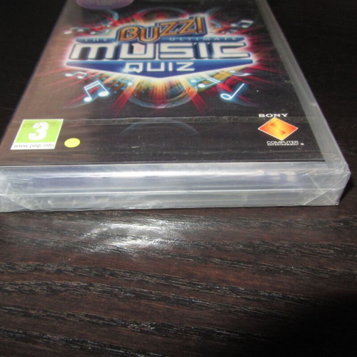 Buzz Ultimate Music Quiz Sony PSP new sealed