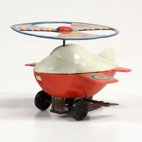 Greek Toy Amphibion used, hybrid with wings and propeller 1970's