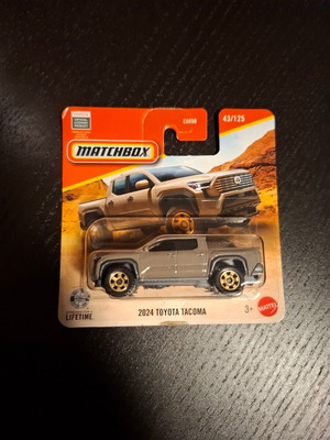 2024 Toyota Tacoma Matchbox καινούργιο, άθικτο στο κουτί