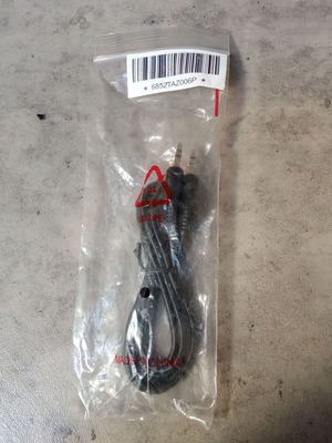 Mini Jack 3.5 mm to 3.5 mm cable sealed new