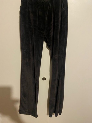 Velour tracksuit set gray like new, size M