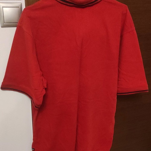 Puma men's shirt like new, size M, black and red