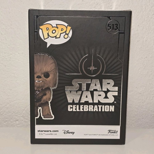 Funko POP! Star Wars Celebration Chewbacca 2022 Galactic Convention Exclusive like new