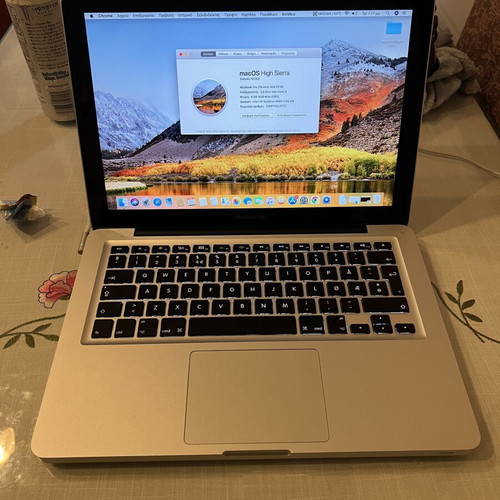 Apple MacBook Pro 13-inch Mid 2012 laptop with SSD