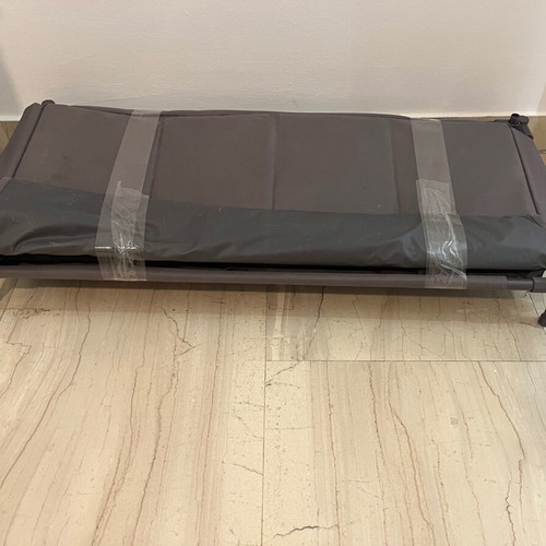 Fabric shoe rack 16 compartments like new, gray