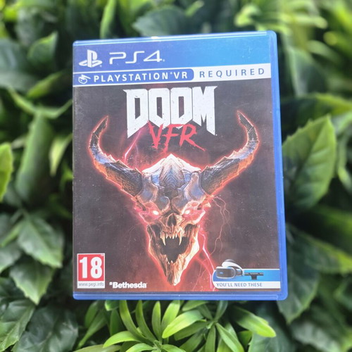 Doom VFR PS4 game used, VR required