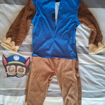 Paw Patrol Chase Kids Carnival Costume like new, size 4-6 years