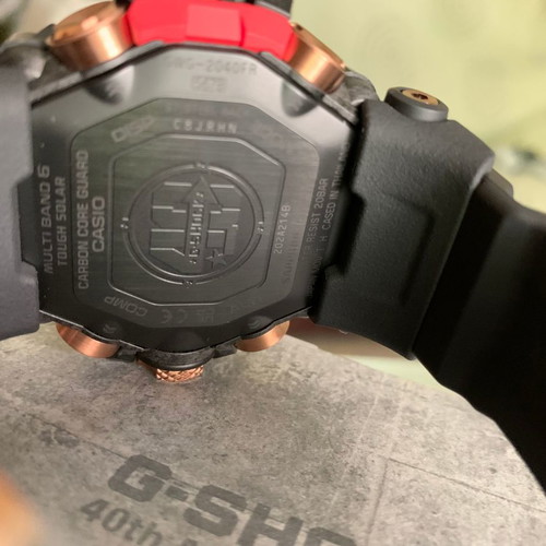 Casio G-SHOCK Mudmaster Flare Red 40th Anniversary GWG-2040FR-1AER New