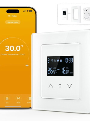 Smart WiFi Thermostat for Underfloor Heating MIUCDA 16A like new