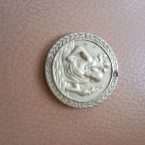 Vintage silver pendant amulet like new