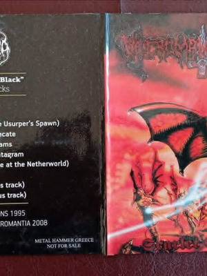 Necromantia Scarlet Evil Witching Black CD used, Greek Black Metal