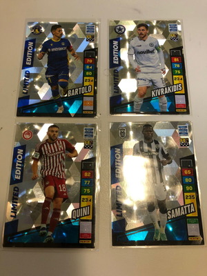 Panini Super League 2024 limited edition cards like new