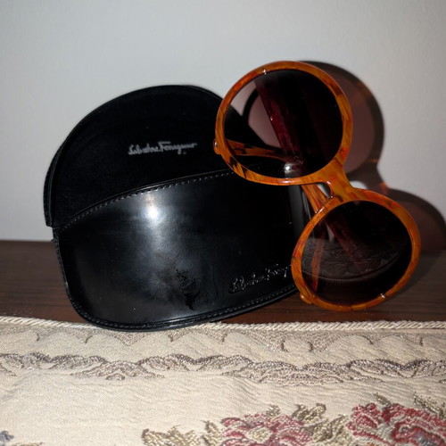 Salvatore Ferragamo sunglasses with original case